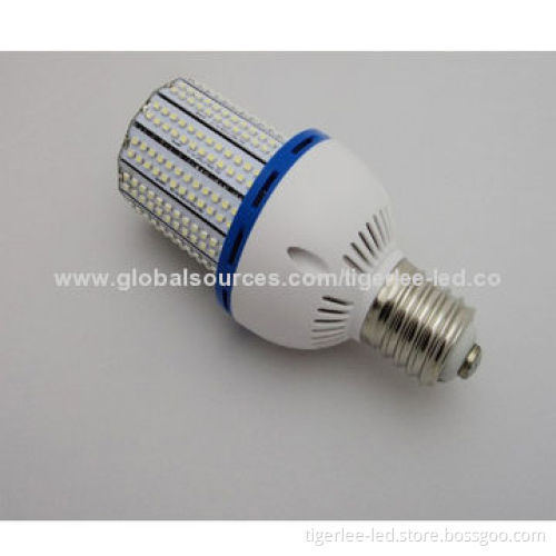 New LED corn bulbs with cool fan inside, 95-105lm/w, CRI>80, epistar SMD3528 chip, 3-year warranty